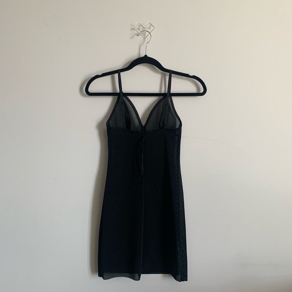 Aritzia See Through Mesh Slip Dress